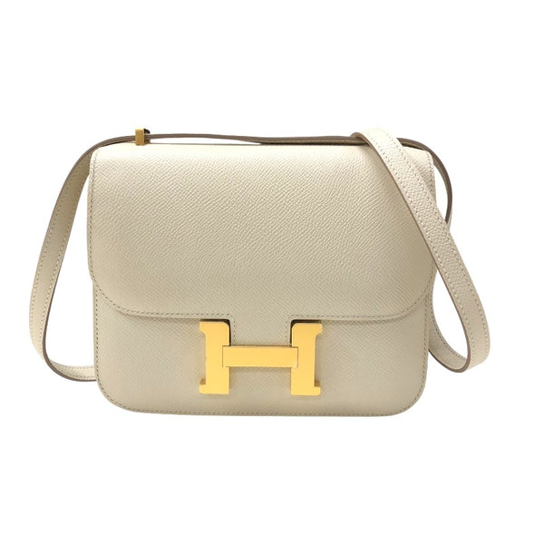 エルメス HERMES コンスタンス3ミニ W刻 クレ ゴールド金具 エプソン レディース ショルダーバッグ