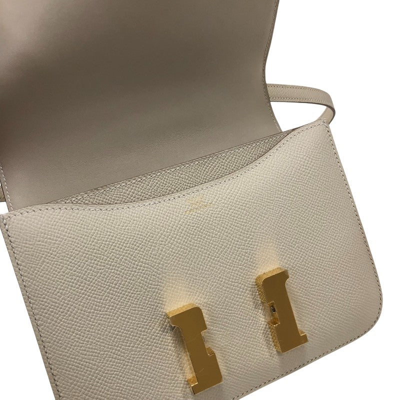 エルメス HERMES コンスタンス3ミニ W刻 クレ ゴールド金具 エプソン レディース ショルダーバッグ