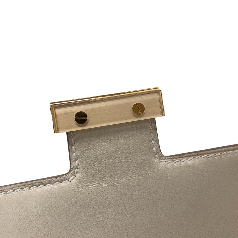 エルメス HERMES コンスタンス3ミニ W刻 クレ ゴールド金具 エプソン レディース ショルダーバッグ