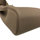 エルメス HERMES ケリーアッカドPM W刻印 エトゥープ シルバー金具 トゴ ユニセックス ボディバッグ