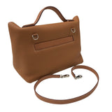 エルメス HERMES ヴァンキャトル29 U刻 ゴールド シルバー金具 トゴ/スイフト レディース ハンドバッグ