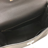 エルメス HERMES ケリー28 W刻印　(2024年製) ブラック シルバー金具 トゴ レディース ショルダーバッグ