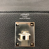 エルメス HERMES ケリー28 W刻印　(2024年製) ブラック シルバー金具 トゴ レディース ショルダーバッグ