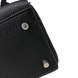 エルメス HERMES ケリー28 W刻印　(2024年製) ブラック シルバー金具 トゴ レディース ショルダーバッグ