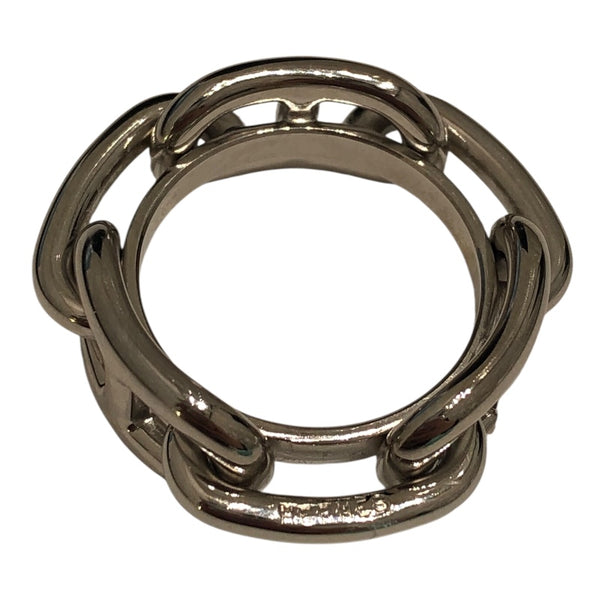 エルメス HERMES ルガデ　スカーフリング シルバー メタル ユニセックス リング・指輪