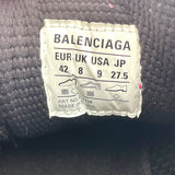 バレンシアガ BALENCIAGA 3XL ユーズド加工メッシュスニーカー 734734 ブラック/ホワイト レザー メンズ スニーカー