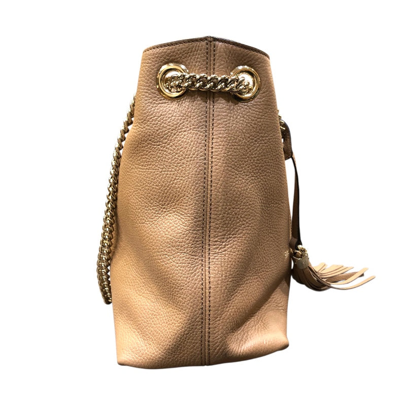 グッチ GUCCI ソーホーチェーントートバッグ 536196 キャメル レザー レディース ショルダーバッグ