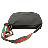 グッチ GUCCI シェリーライン ベルトバッグ 630920 ブラック テクノキャンバス/レザー メンズ ボディバッグ
