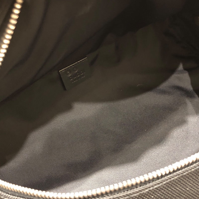 グッチ GUCCI シェリーライン ベルトバッグ 630920 ブラック テクノキャンバス/レザー メンズ ボディバッグ