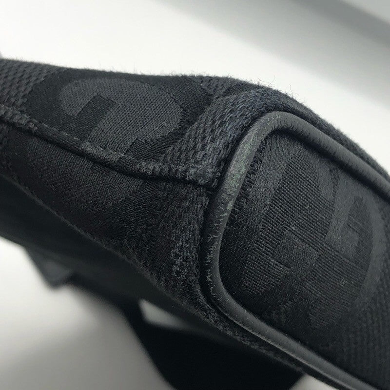 グッチ GUCCI ジャンボGGミディアムメッセンジャーバッグ 739668 ブラック ジャンボGGキャンバス メンズ メッセンジャーバッグ