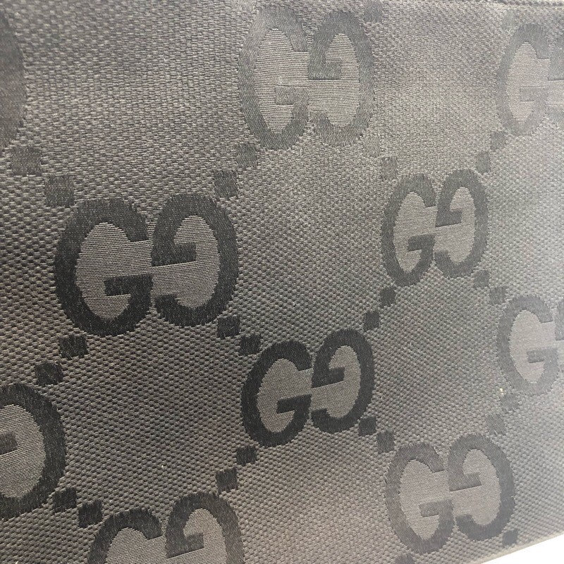 グッチ GUCCI ジャンボGGミディアムメッセンジャーバッグ 739668 ブラック ジャンボGGキャンバス メンズ メッセンジャーバッグ