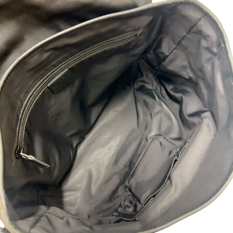 グッチ GUCCI シェリーラインメッセンジャーバッグ 246067 ブラック　シルバー金具 ナイロン ユニセックス ショルダーバッグ