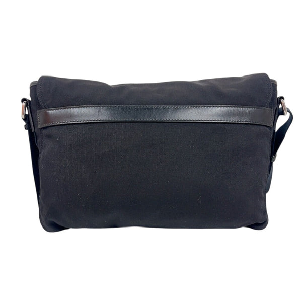 グッチ GUCCI シェリーラインメッセンジャーバッグ 246067 ブラック　シルバー金具 ナイロン ユニセックス ショルダーバッグ