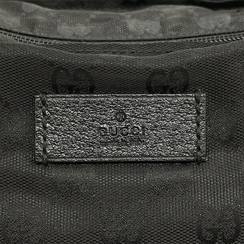グッチ GUCCI GGナイロンハンドバッグ 131231 ブラック GGナイロン ユニセックス ハンドバッグ