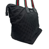 グッチ GUCCI GGナイロンハンドバッグ 131231 ブラック GGナイロン ユニセックス ハンドバッグ
