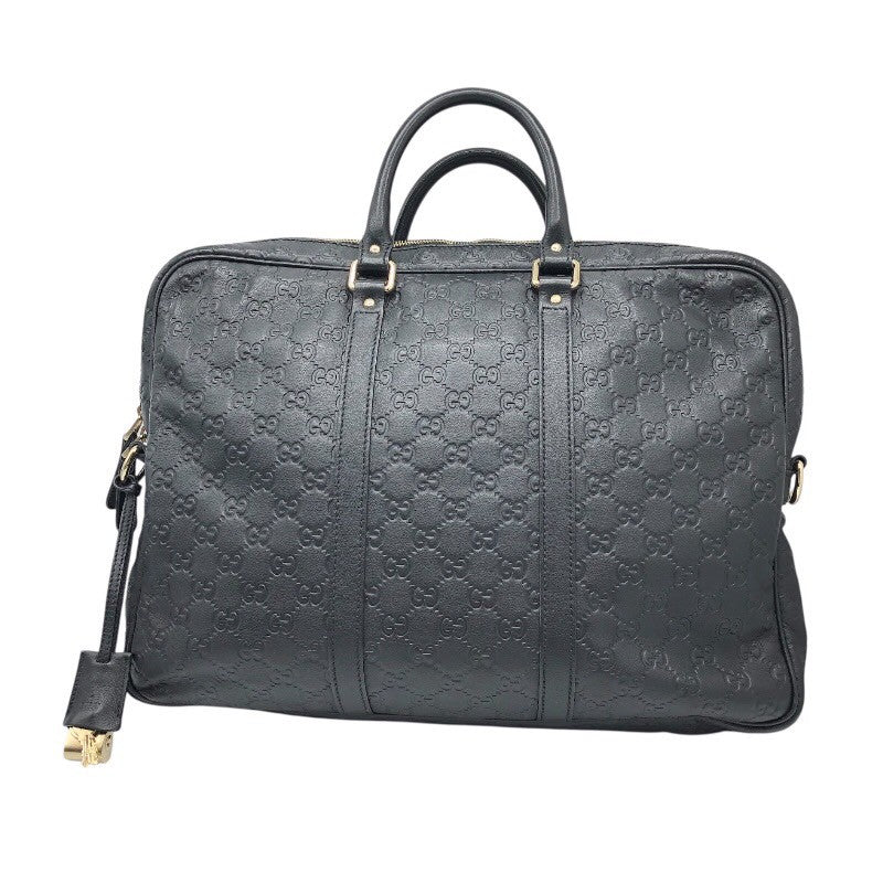 グッチ GUCCI グッチシマ　ブリーフケース 201480 ブラック グッチシマ メンズ ブリーフケース