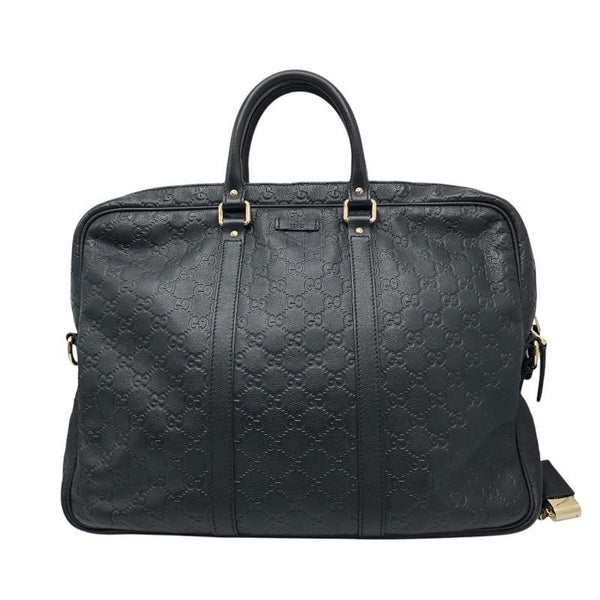 グッチ GUCCI グッチシマ　ブリーフケース 201480 ブラック グッチシマ メンズ ブリーフケース