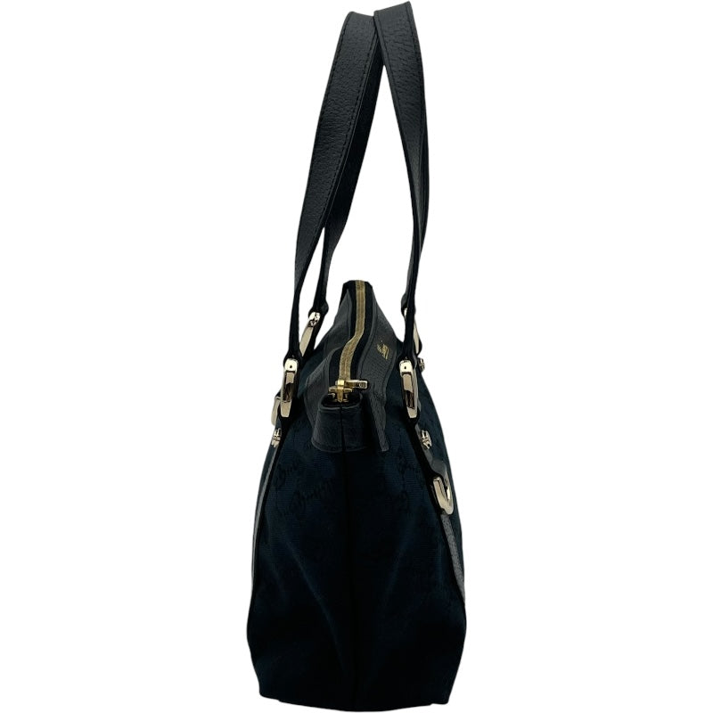 グッチ GUCCI アビー ハンドバッグ 141471 ネイビー GGキャンバス