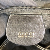 グッチ GUCCI バンブーバックパック 003・1705 ブラック レザー レディース リュック・デイパック