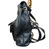グッチ GUCCI バンブーバックパック 003・1705 ブラック レザー レディース リュック・デイパック