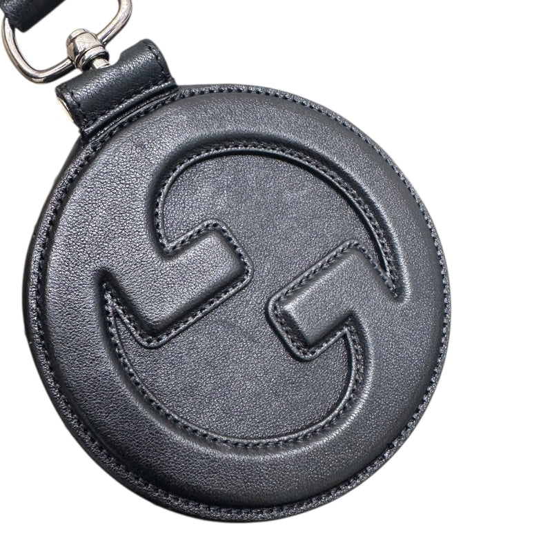 グッチ GUCCI ブロンディスモールショルダーバッグ 760169 ブラック レザー レディース ハンドバッグ