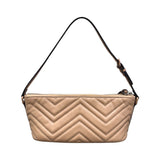 グッチ GUCCI GGマーモント スモールショルダーバッグ 739166 ベージュ レザー レディース ハンドバッグ