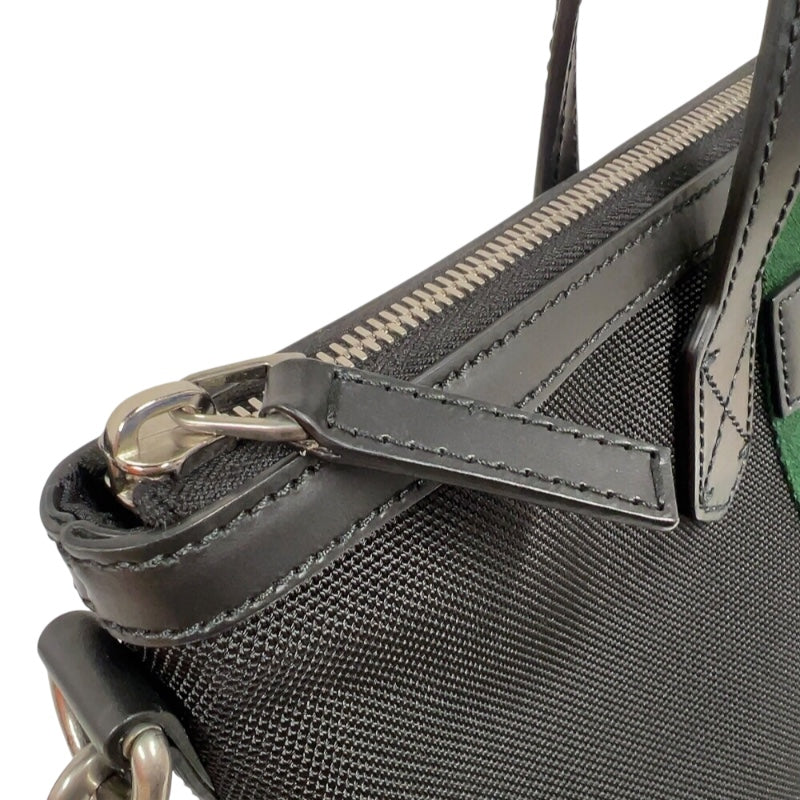 グッチ GUCCI シェリーライントートバッグ 619751 ブラック　シルバー金具 キャンバス メンズ トートバッグ