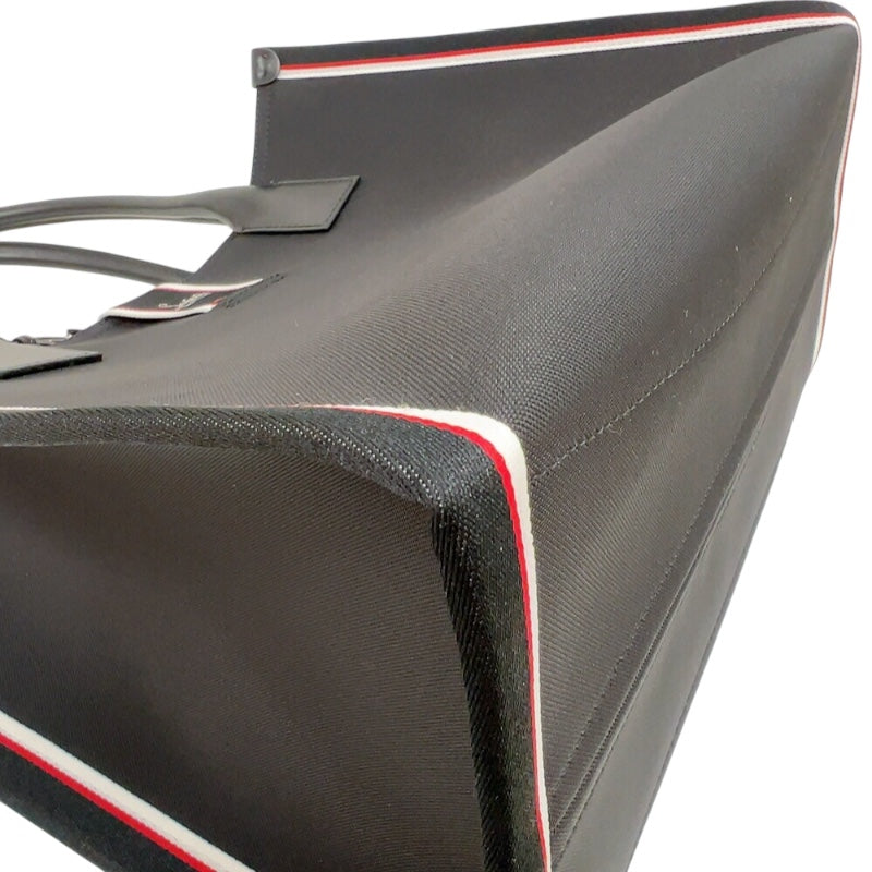 クリスチャン・ルブタン Christian louboutin ナストロルビ　L　トート 3245177 ブラック　 キャンバス/レザー ユニセックス トートバッグ
