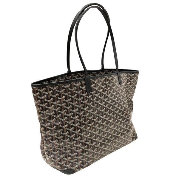 ゴヤール GOYARD アルトワMM ブラック シルバー金具 ゴヤールディンキャンバス レディース トートバッグ