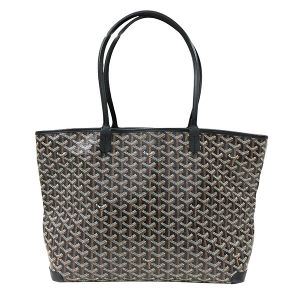 ゴヤール GOYARD アルトワMM ブラック シルバー金具 ゴヤールディンキャンバス レディース トートバッグ