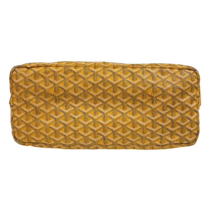 ゴヤール GOYARD サンルイPM イエロー ゴヤールディンキャンバス ユニセックス トートバッグ
