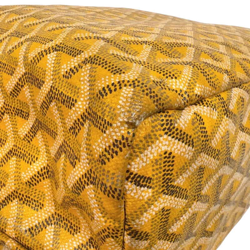 ゴヤール GOYARD サンルイPM イエロー ゴヤールディンキャンバス ユニセックス トートバッグ