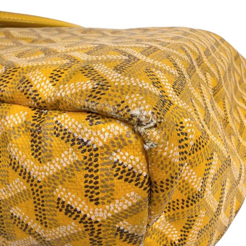 ゴヤール GOYARD サンルイPM イエロー ゴヤールディンキャンバス ユニセックス トートバッグ