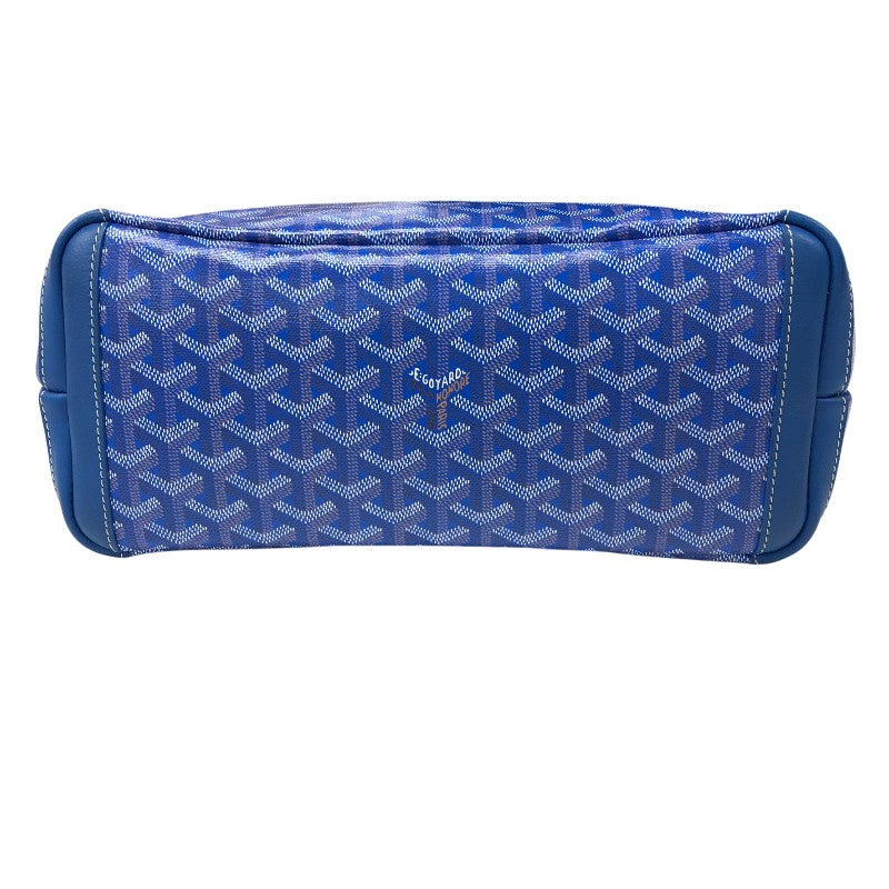 ゴヤール GOYARD アルトワPM ブルー シルバー金具 ゴヤールディンキャンバス レディース ハンドバッグ