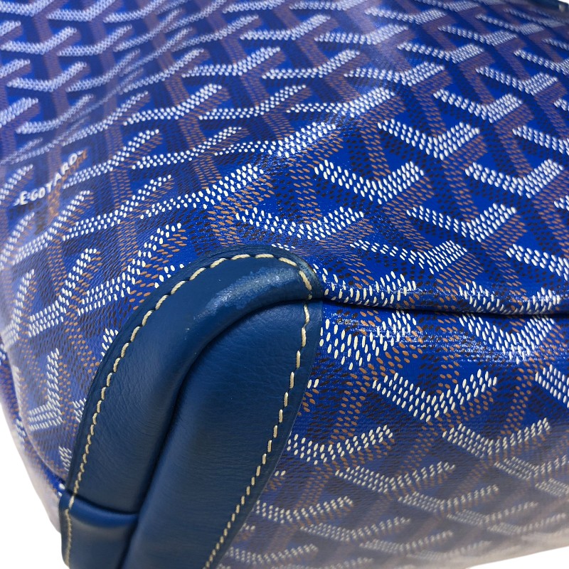 ゴヤール GOYARD アルトワPM ブルー シルバー金具 ゴヤールディンキャンバス レディース ハンドバッグ