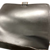 ゴヤール GOYARD グランブルーMM ブラック シルバー金具 ゴヤールディンキャンバスレザー メンズ ショルダーバッグ