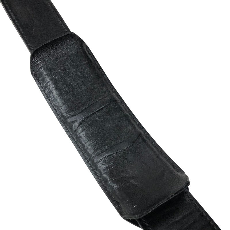 ゴヤール GOYARD グランブルーMM ブラック シルバー金具 ゴヤールディンキャンバスレザー メンズ ショルダーバッグ