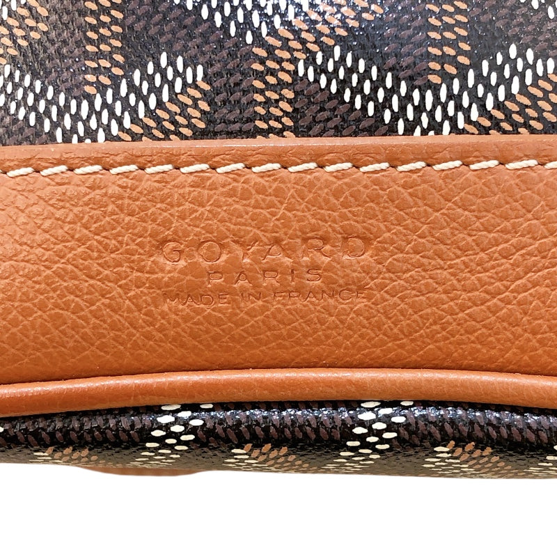 ゴヤール GOYARD プティフロ バケット ブラック/ブラウン ゴヤールディンキャンバス レディース ショルダーバッグ