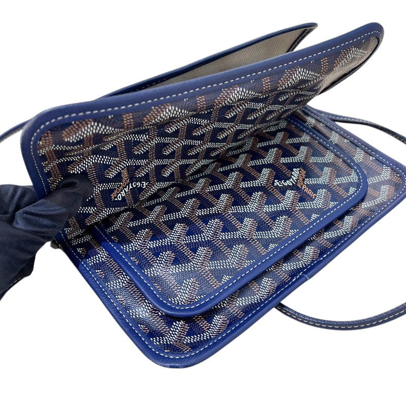 ゴヤール GOYARD プリュメ ネイビー ゴヤールディンキャンバス レディース ショルダーバッグ