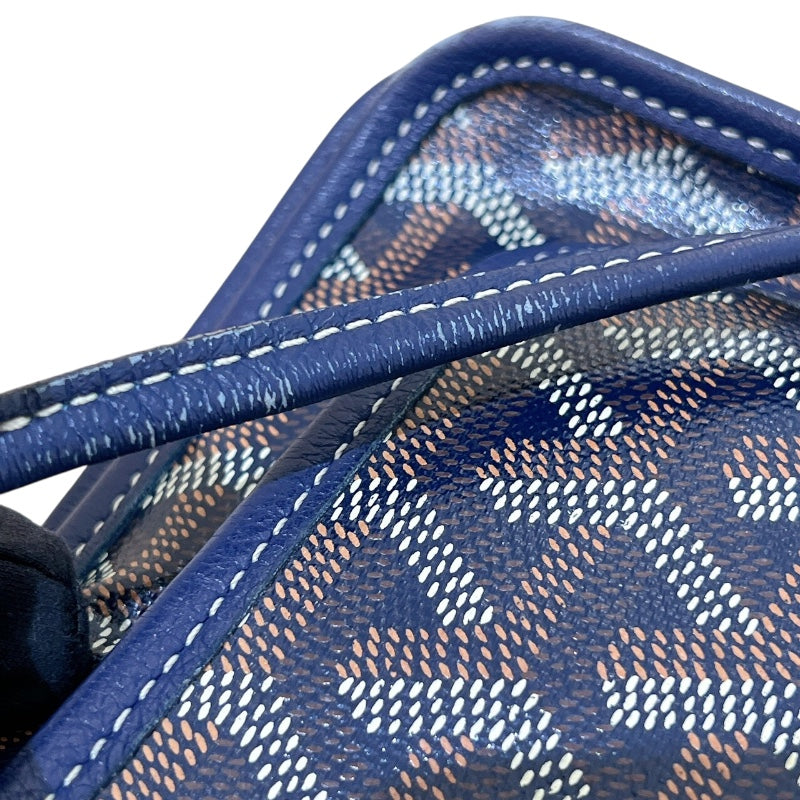 ゴヤール GOYARD プリュメ ネイビー ゴヤールディンキャンバス レディース ショルダーバッグ