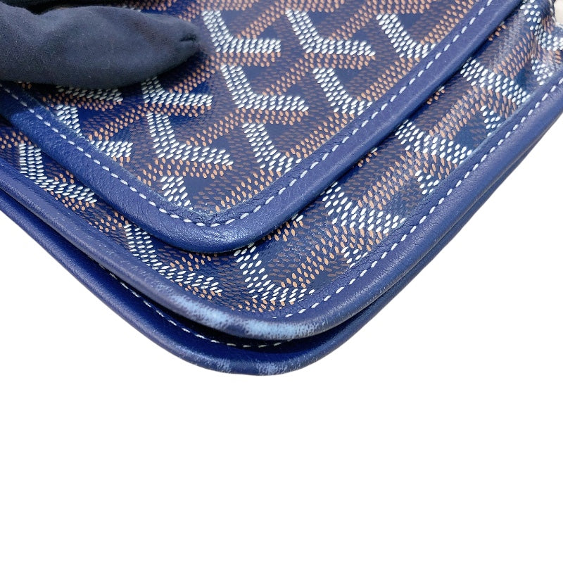 ゴヤール GOYARD プリュメ ネイビー ゴヤールディンキャンバス レディース ショルダーバッグ