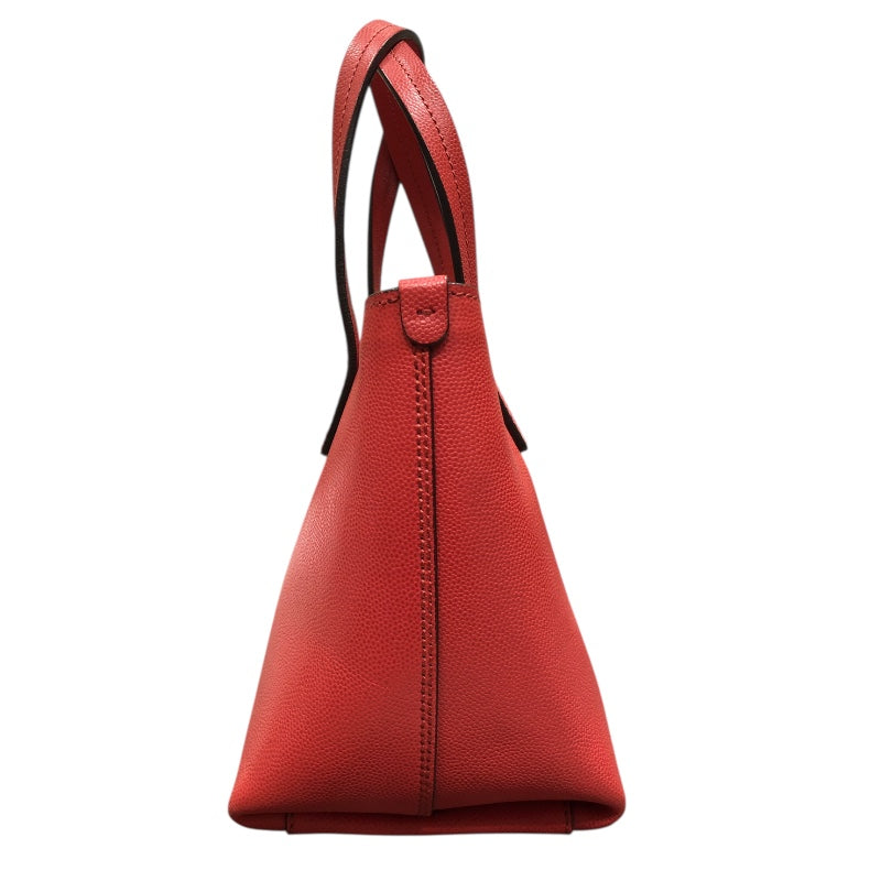 サルヴァトーレ・フェラガモ Salvatore Ferragamo ガンチーニハンドバッグ レッド レザー レディース ハンドバッグ