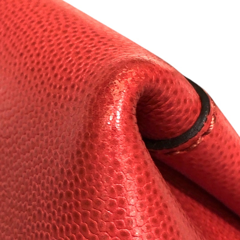 サルヴァトーレ・フェラガモ Salvatore Ferragamo ガンチーニハンドバッグ レッド レザー レディース ハンドバッグ