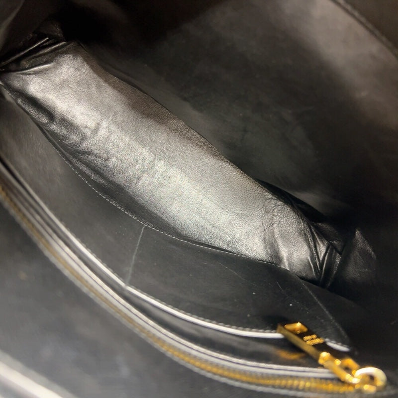 プラダ PRADA サフィアーノハンドバッグ BN2603 ブラック　ゴールド金具 サフィアーノレザー レディース トートバッグ
