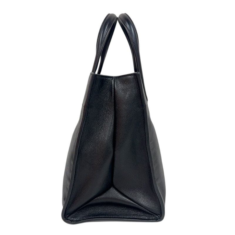 プラダ PRADA サフィアーノハンドバッグ BN2603 ブラック　ゴールド金具 サフィアーノレザー レディース トートバッグ