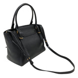 プラダ PRADA ヴィッテロフェニックス ハンドバッグ 1BA270 ブラック ゴールド金具 ヴァッテロレザー レディース ハンドバッグ