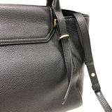プラダ PRADA ヴィッテロフェニックス ハンドバッグ 1BA270 ブラック ゴールド金具 ヴァッテロレザー レディース ハンドバッグ