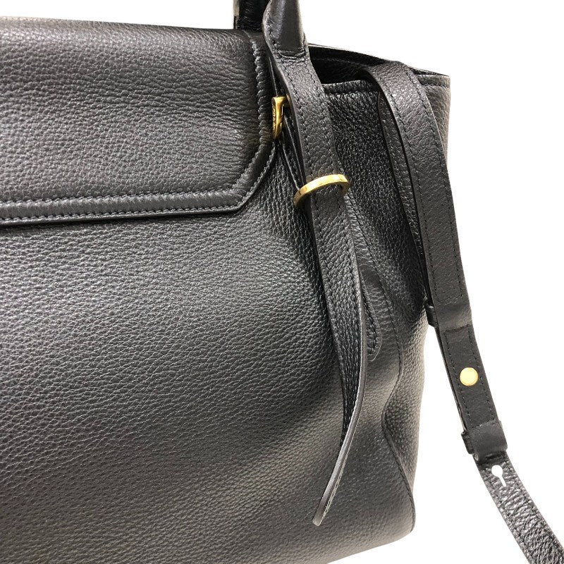 プラダ PRADA ヴィッテロフェニックス ハンドバッグ 1BA270 ブラック ゴールド金具 ヴァッテロレザー レディース ハンドバッグ