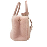 プラダ PRADA ガレリア シアリング ミニバッグ 1BA906 ピンク ゴールド金具 サフィアーノレザー レディース ハンドバッグ