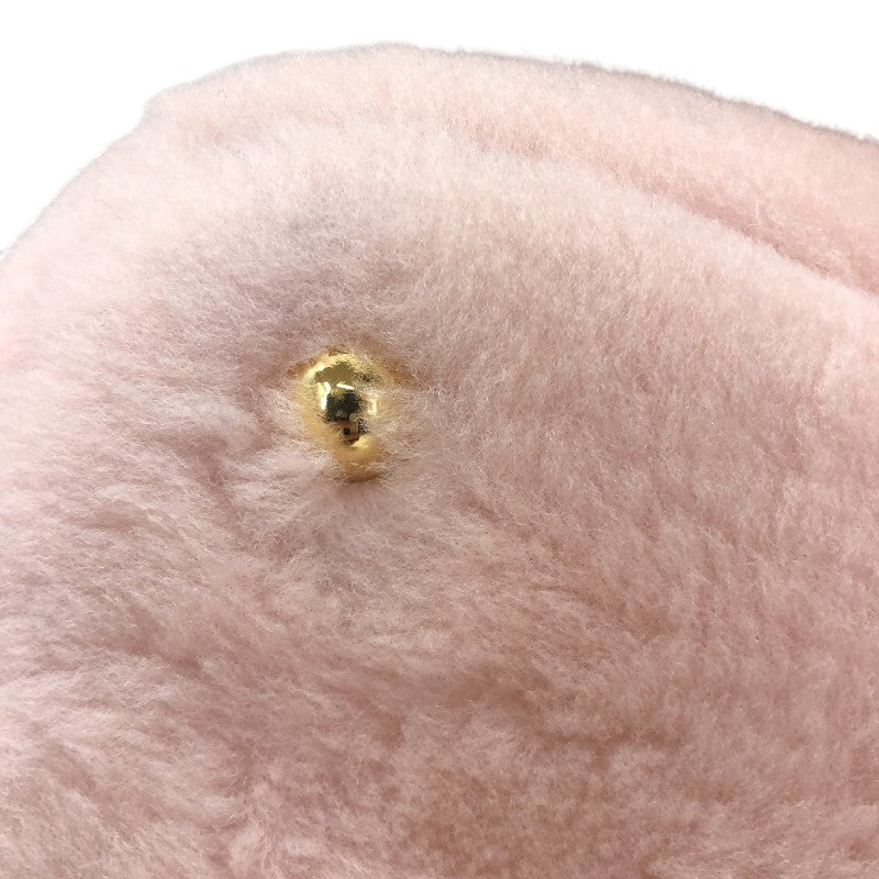 プラダ PRADA ガレリア シアリング ミニバッグ 1BA906 ピンク ゴールド金具 サフィアーノレザー レディース ハンドバッグ